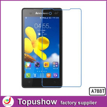 Mobile Phone protection Film Freeshipping For Lenovo A788T 10pcs lot With Retail Packaging