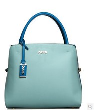 European and American fashion casual hit color handbag Hong Kong OPPO female bag 2014 new shoulder