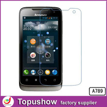 New 2014 Mobile Phone Screen Protector Film For Lenovo A789 Lcd Protector Film With Retail Packaging