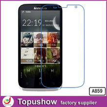 Freeshipping Lcd Protector Film With Retail Packaging 10pcs/lot Mobile Phone Screen Protector Film New 2014 For Lenovo A859