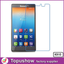 Freeshipping 2014 Lcd Phone Screen Protector HD Anti Glare Film For Lenovo K910 10pcs/lot With Retail Packaging