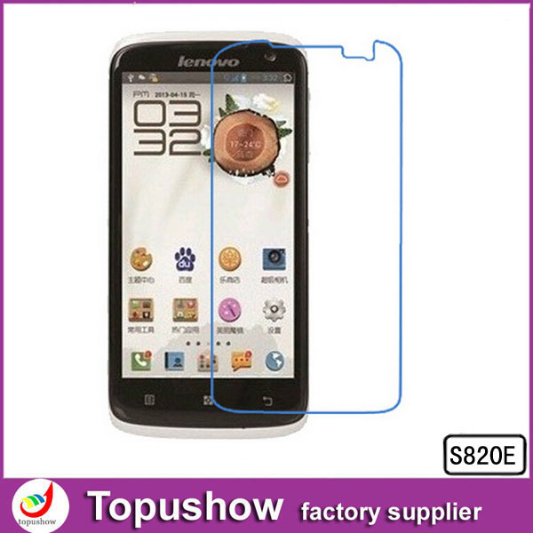 Free shipping With Retail Packaging Covers Protective Film For Lenovo S889T Mirror Lcd Phone Screen Protector