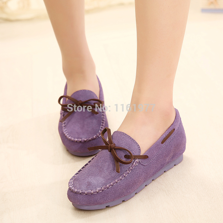 Flat Genuine Leather Flat For Women Lolita Women Shoe 2014 Designer Flats Mint Shoes Mocassim Flat