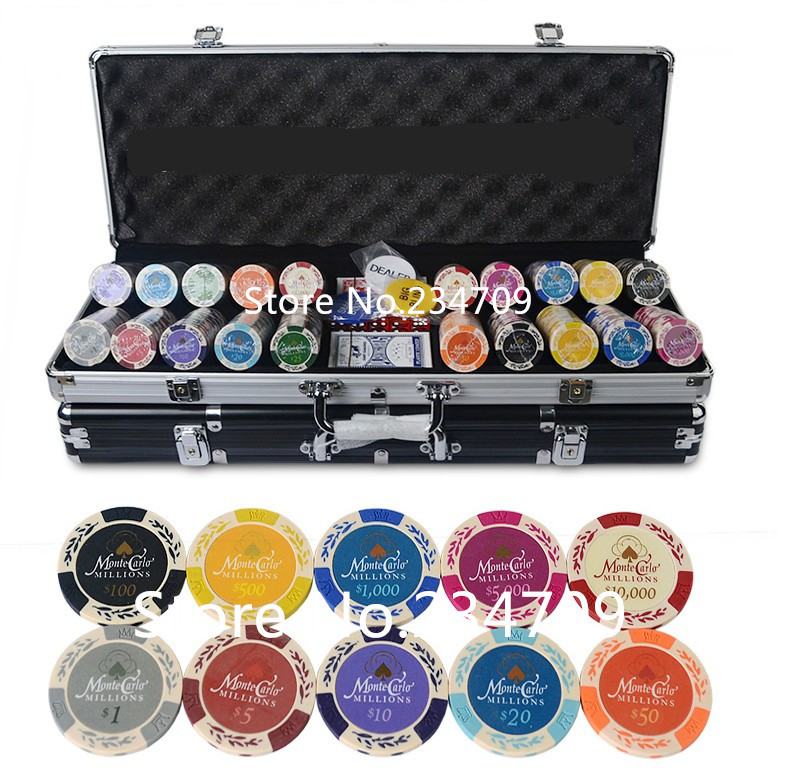 Poker chip sets free shipping