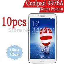 New Arrival 10pcs Ultra Clear Screen Protector For Coolpad 9976A 9976T PC Tablets MTK6592 Octa Core