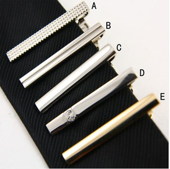 Новое поступление мужской подарок изысканный качество небольшой зажим для галстука галстуки клипы 4.5 x 0.7 см оптовая продажа