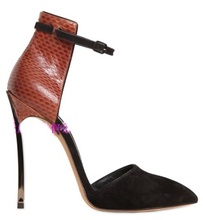 2014 suede leather fashion ankle strap high heels closed toe pointed women pumps summer sandals for