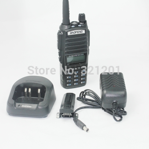  New Black Baofeng UV 82 two way radio Dual Band VHF UHF 137 174 400
