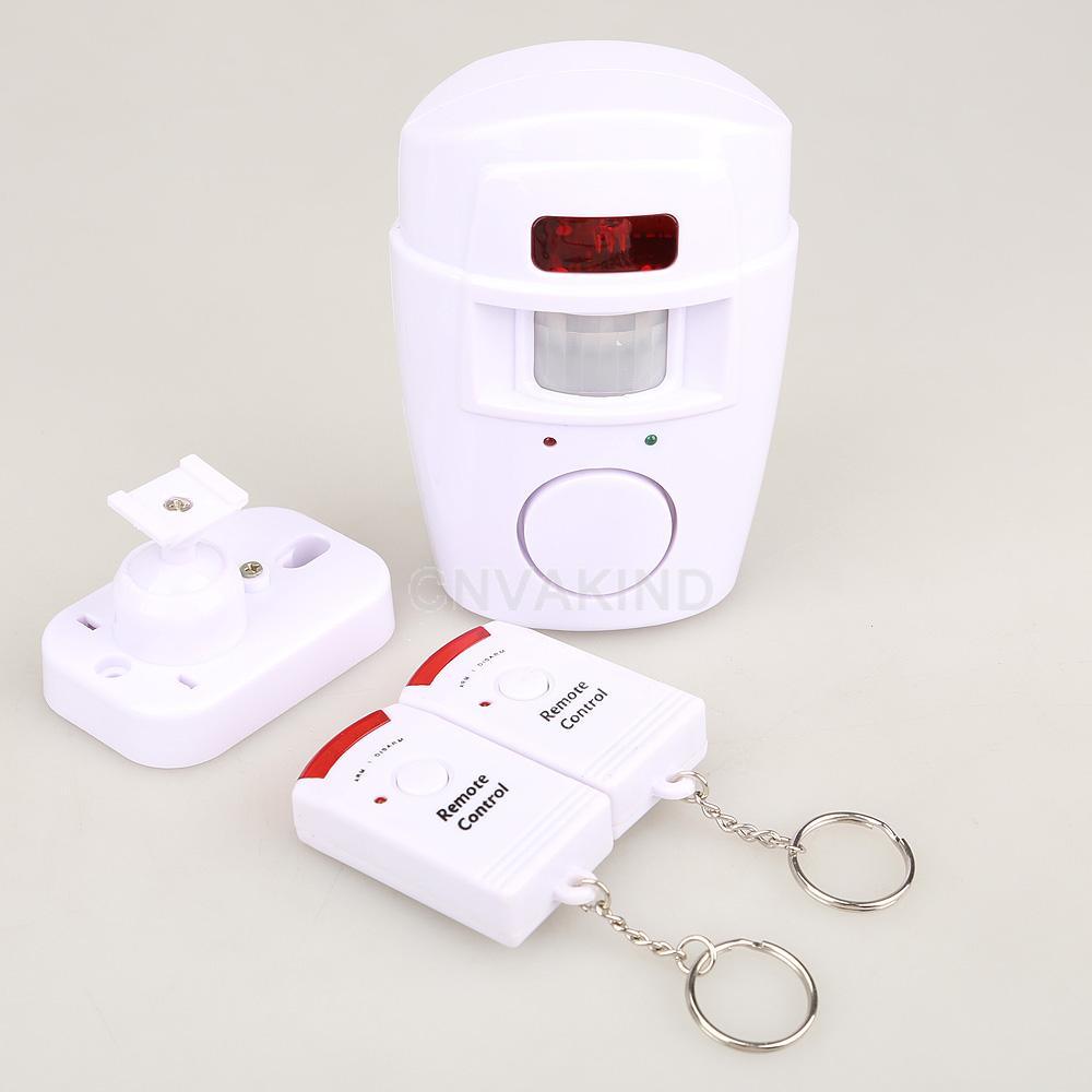  Cu3 Security Wireless Remote Home House Office Intruder Alarm IR Motion Sensor
