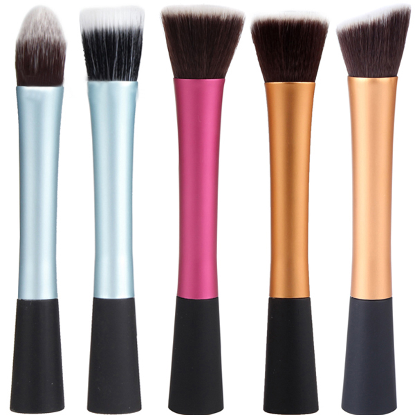 1Set 5PCS Soft Concealer Powder Blush Brush Stipple Foundation Brush Cosmetic Makeup Tool