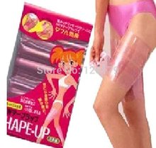 Free Shipping Sauna Slimming Leg Thigh Lose Weight Fitness Slim Belt Slimming Shape Leg Massage 10pieces