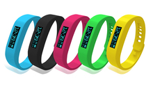 2014 New Household Health Monitors Healthy Bracelet Silicone Wristband Smart Hand Ring Bluetooth Sleeping Fitness Pedometer