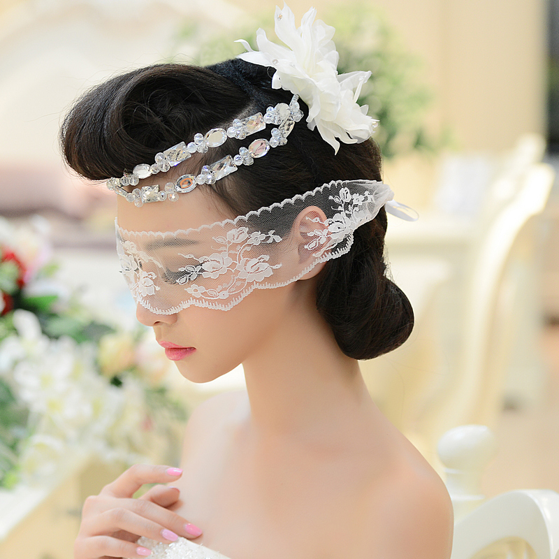Handmade elegant Flexible Style white flower bride hair accessory marriage wedding hair accessories