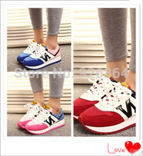 Free shipping Summer new fashion N letters Sneakers for Unisex Breathable Mesh men and women Running Shoes size:35-49