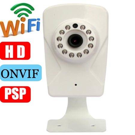 720P H 264 P2P Ip camera with 2 Way Audio 1mp CMOS wifi ip camera support