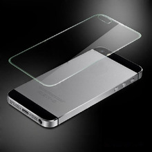 New 2014 Hot Sale Explosion-proof 9H Tempered Glass Film Back Screen Protector for iPhone 5 5S Free shipping