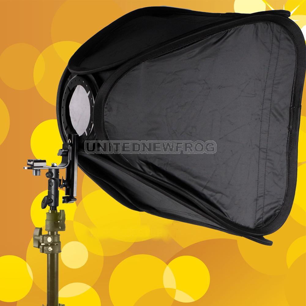 UN2F 80x80cm Easy Foldable Flash Studio Soft Box for Camera Photo Speedlite