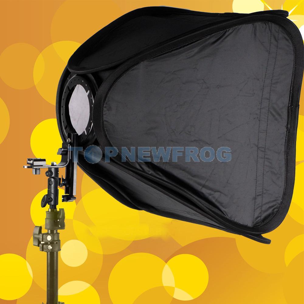 T2N2 80x80cm Easy Foldable Flash Studio Soft Box for Camera Photo Speedlite