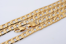 Wholesale Price 24inches 20g 18K Solid Yellow Gold Filled/Plated Mens Link Necklace Chain Long Necklace Men Jewelry C42