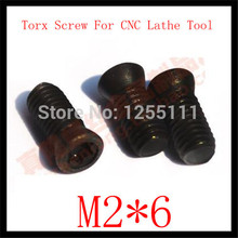 50pcs M2x 6 Insert Torx Screw for Replaces Carbide Inserts CNC Lathe Tool