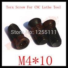 50pcs M4 x10  Insert Torx Screw for Replaces Carbide Inserts CNC Lathe Tool