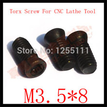 50pcs M3.5x 8 Insert Torx Screw for Replaces Carbide Inserts CNC Lathe Tool