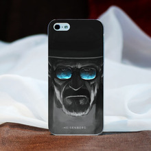 For iphone5 5s Transparent cell phone cases covers Brand New Arrival 2014 Accessories Back Skin Breaking Bad