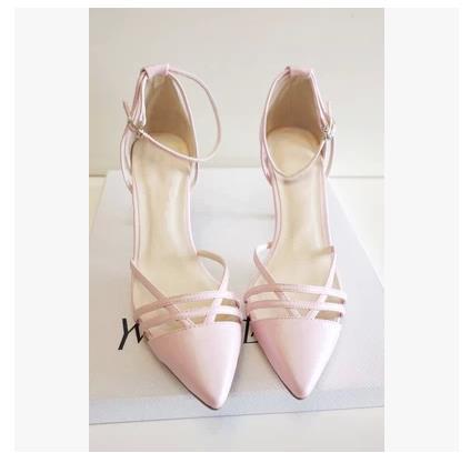 Free shipping Europe and America style fashion sexy hollow shallow mouth thin high heel pointed toe