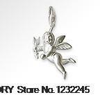 Free Shipping min order 15USD, silver Hot fashion gift Cupid charm Super price fit Thomas karma bracelet