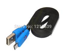 Color Micro USB 3 0 Cable Flat Sync Data Charger For Samsung Galaxy S5 Note 3