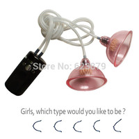 Breast enlargement vaccum pump device dual breast pumps enlarge both tits at the same time