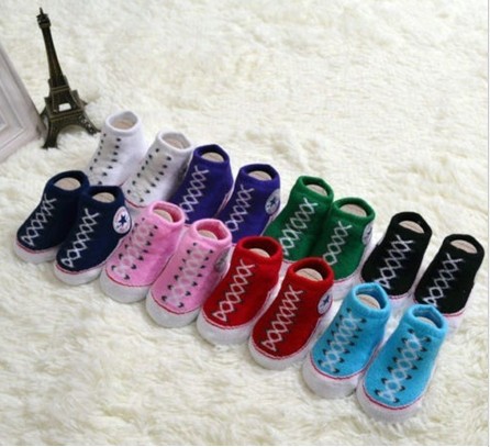 2014 Fashion Cartoon Baby Clothing Cheap Anti skidding Infant Socks Soft Cotton Baby Socks