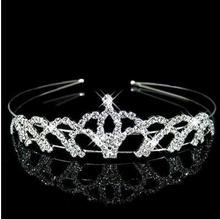 jewelry The bride silver hair hoop tire marriage crown hair and dress