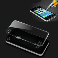 selljimshop 2014 Set High Quality Front Back Tempered Glass Film Screen Protector for iPhone 4 4S