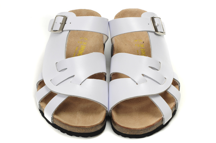 new 2014 Women s shoes female footwear women flats Birkenstock style Cork sandals beach shoes summer
