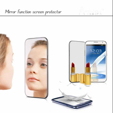 Front Mirror Screen Film Guard for iPhone 5 Mirror LCD Protector for iPhone 5 Screen Protector
