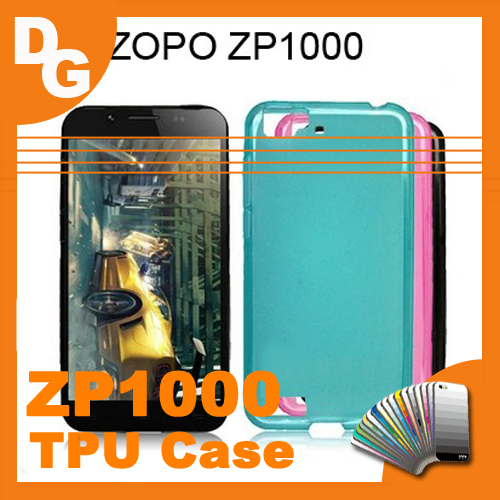10 pcs lot Fashion High Quality Clear Pudding Protective Case For ZOPO ZP1000 1 7GHZ MTK6592
