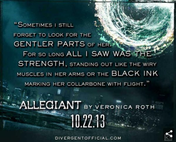 Four and Tris Quotes Divergent