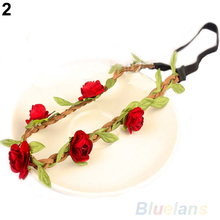 Boho Style Floral Flower Women Girls Hairband Headbands Festival Party Wedding 11LB