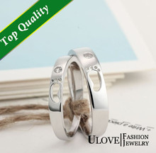 60% off Promotion 2 Pcs Love Feet Womens Mens Toe Rings Silver Sterling 925 Crystal Ring Wedding Band Engagement Gift Ulove J013