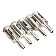 5pcs Round Shank 15mm Tile Glass Diamond Tipped Hole Saw Cutter Metal Tool