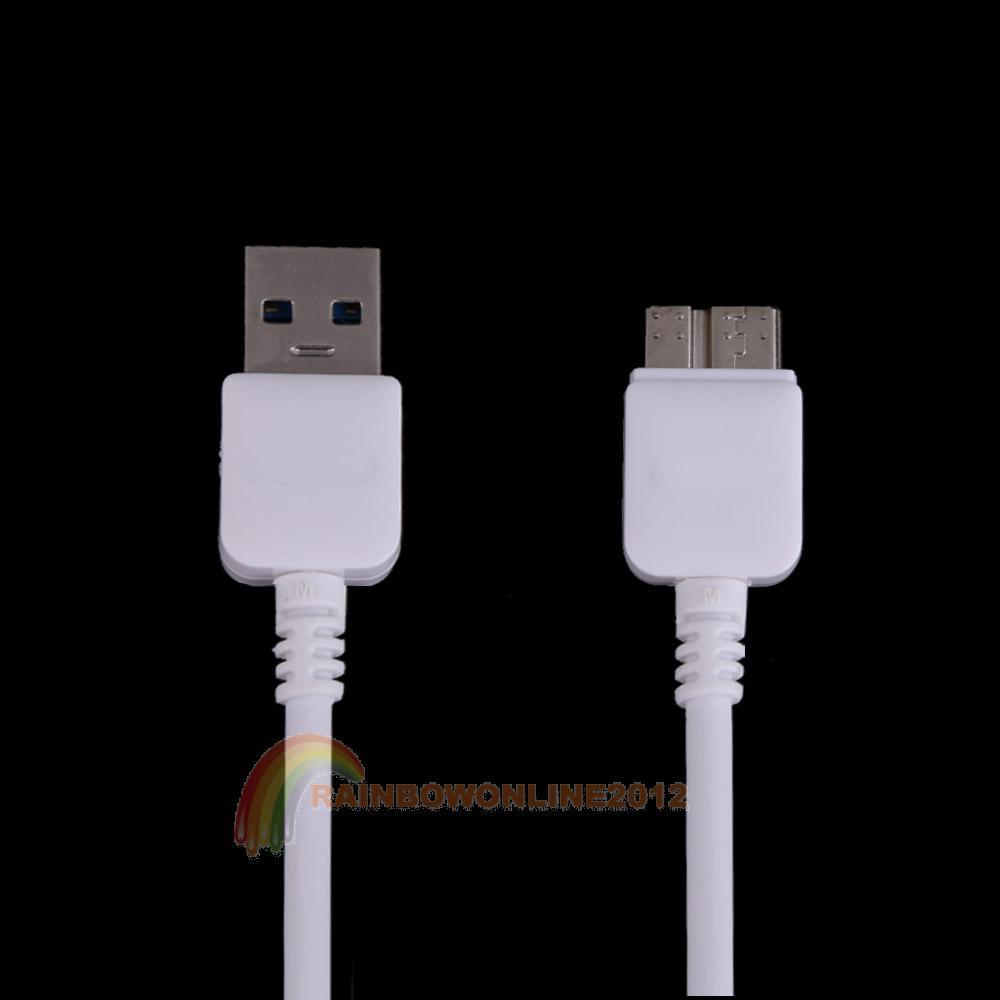 R1B1 Brand New Micro 3 0 USB Data Sync Charge Cable for Samsung Note 3 N9000