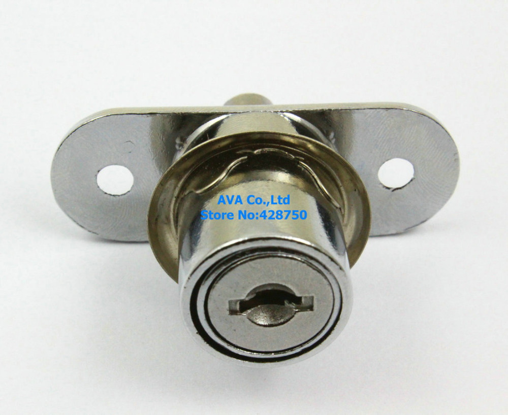 5 Cabinet Showcase Desk Drawer Tool Box Cylinder Cam Lock with Keys