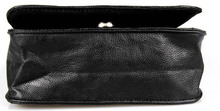 Women black clutch bag Fashion clutch shoulder bag Stripe clutch High Quality With Padlock And Stirpe