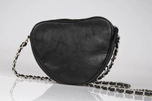 Women black chains bag Plaid chains shoulder bag New arrival clutch bag High Quality With Chais