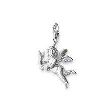 Free Fast Shipping Wholesale Fashion 925 Silver Charm Pendants “Cupid” 925 silver pendants charms Fit TMS Bracelet TSCH0001