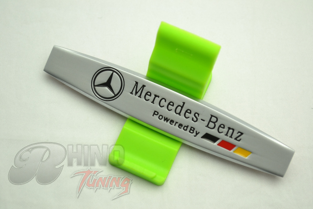 Powered by mercedes benz decal