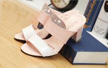 Free shipping Sexy wedge shoes lady fashion sandals women wedge slippers High Heeled Wedge Pumps Sandals