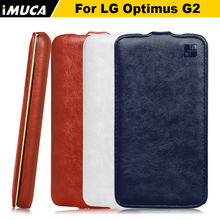 New 2014 IMUCA brand phone accessories Vertical Leather Flip Case Cover for LG G2 D800 D802 Mobile Phone