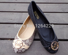 2014 New k-M flat shoes big yards fashion canvas shoes boat shoes Round standard metal cloth